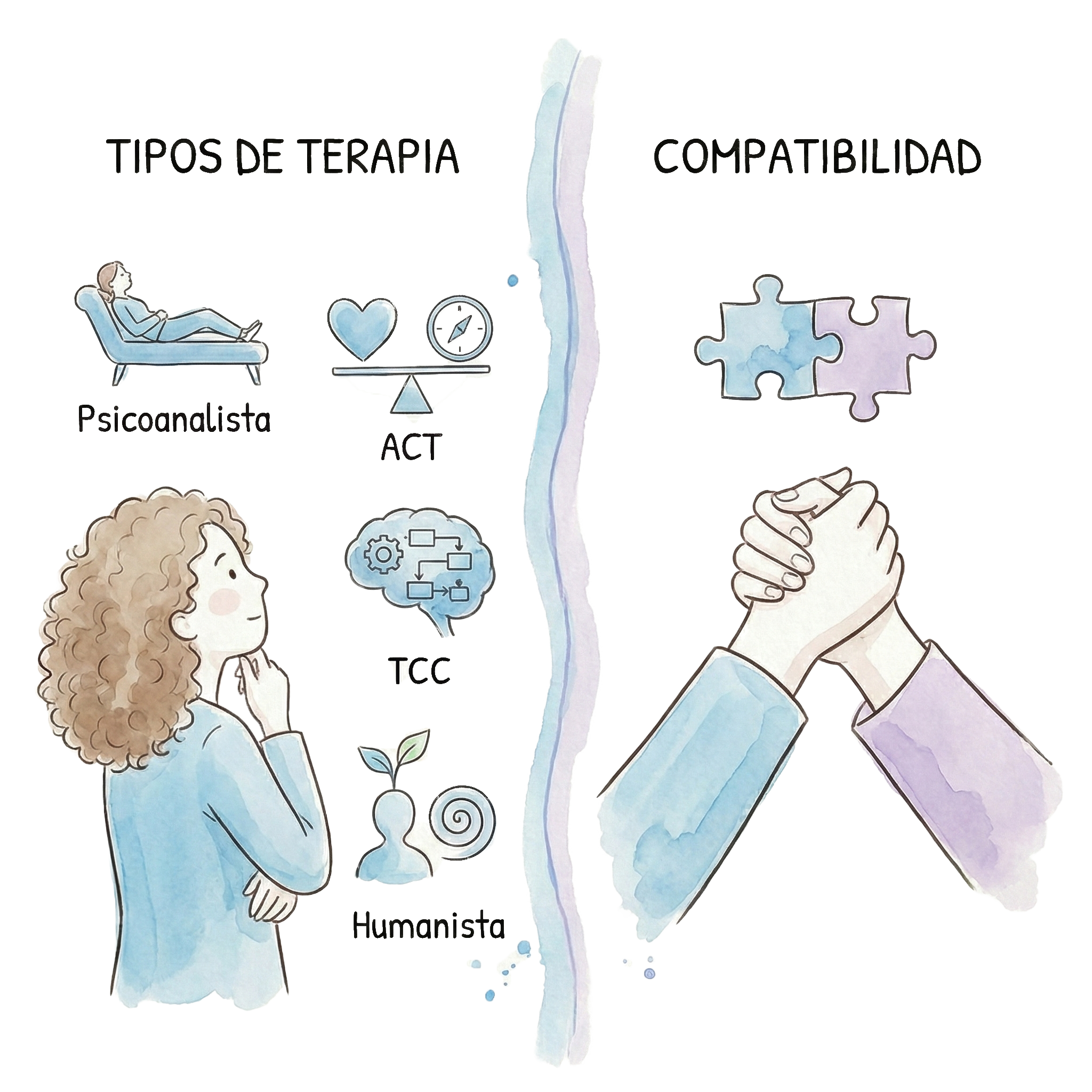 persona encontrando al psicólogo ideal